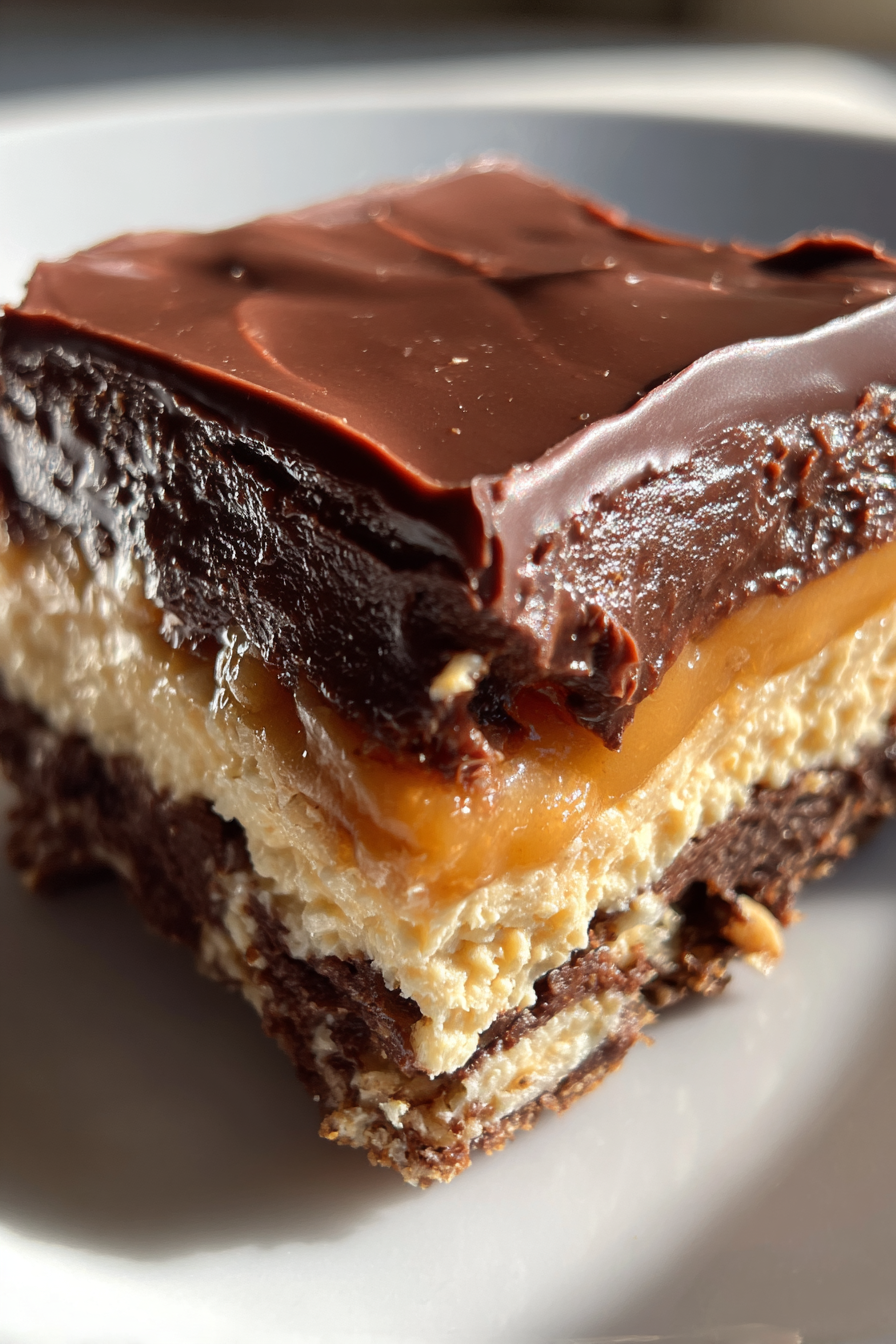 Chocolate Peanut Butter Lasagna
