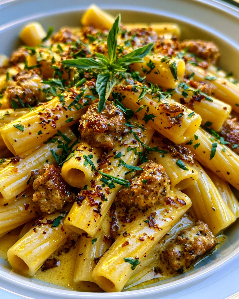 Cowboy Butter Sausage Pasta
