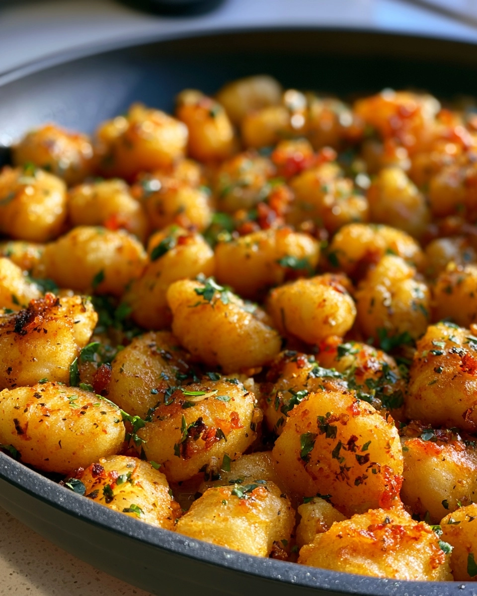 Crispy Ranch Gnocchi Skillet