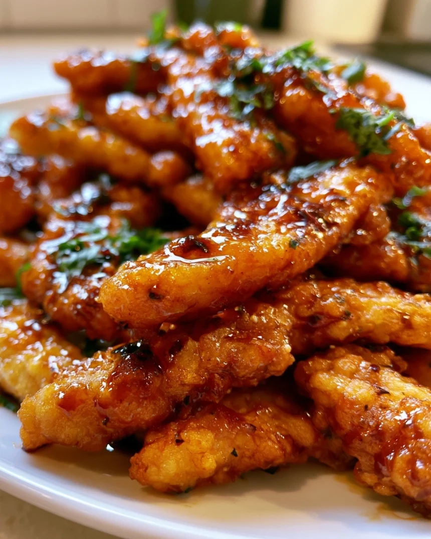Crispy Sweet Soy Chicken Fries