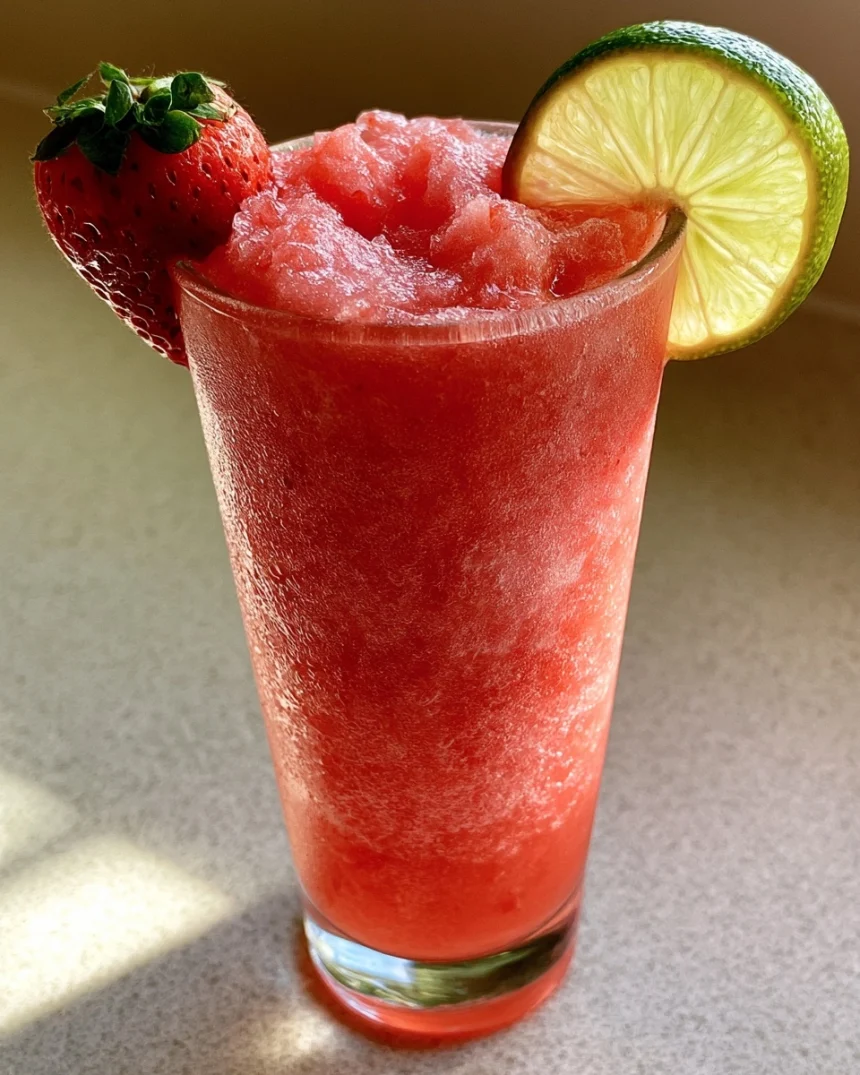Frozen Virgin Strawberry Daiquiri