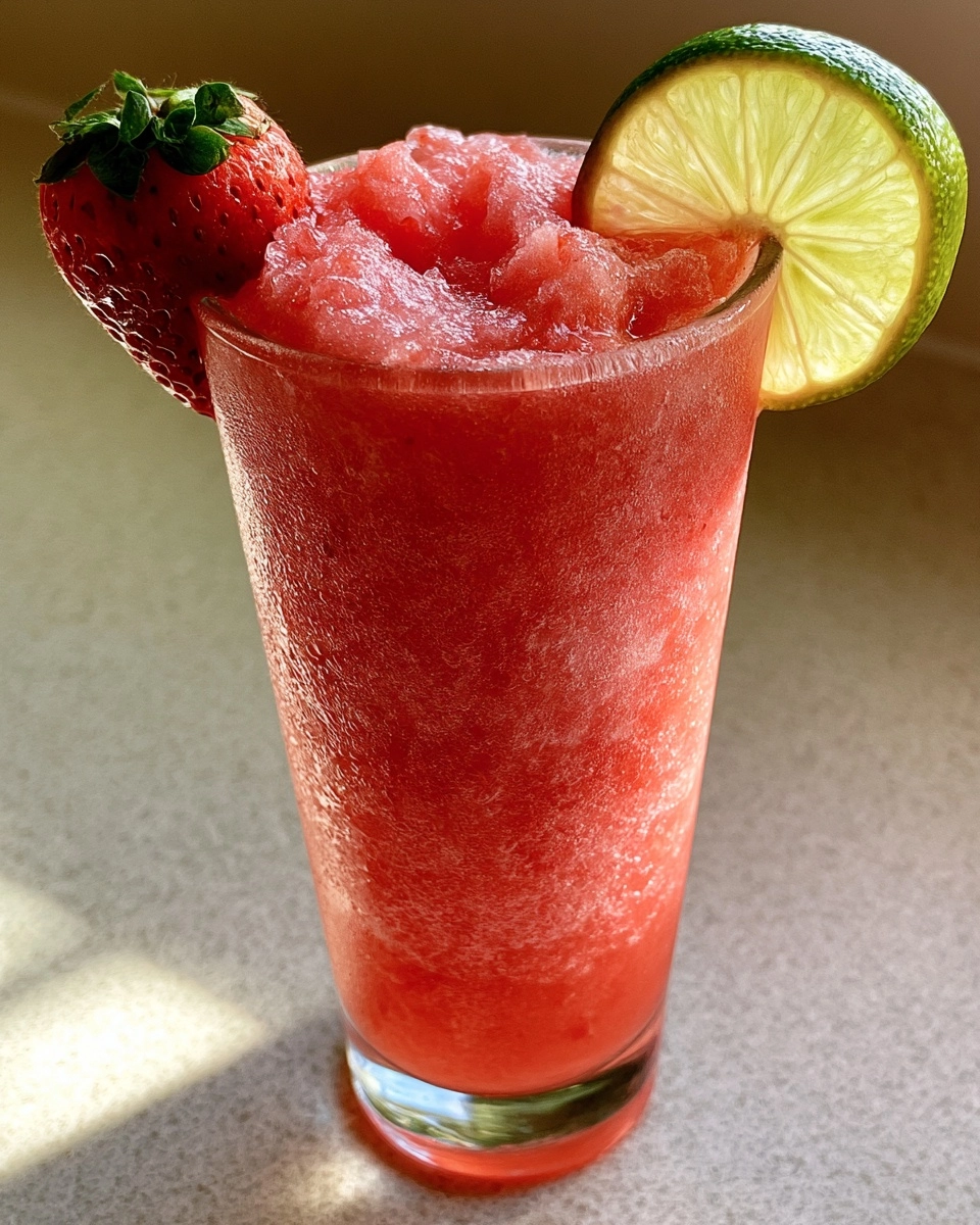 Frozen Virgin Strawberry Daiquiri
