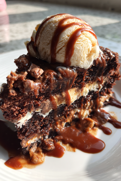 Hot Fudge Sundae Cake