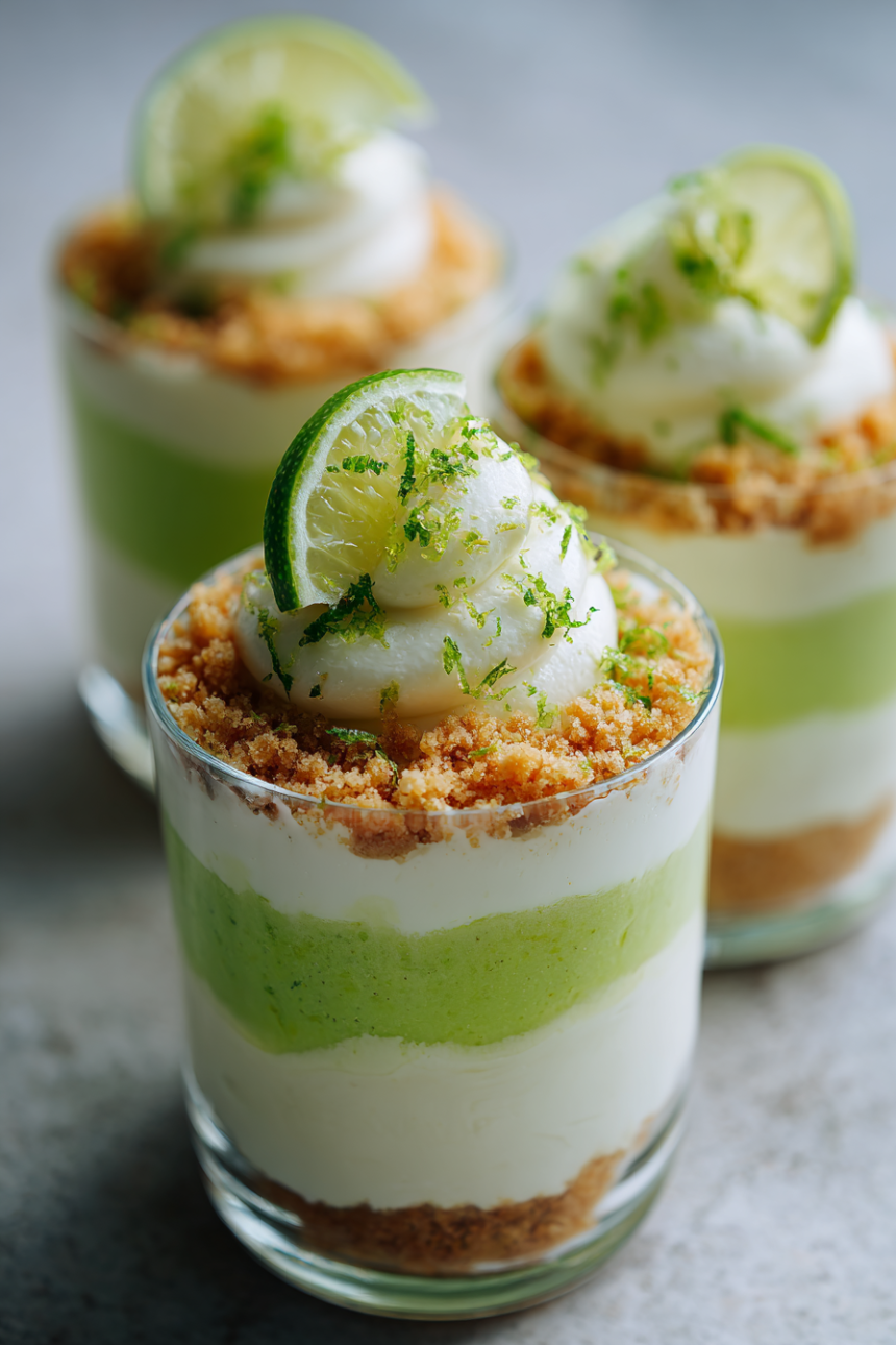 Key Lime Cheesecake Parfaits