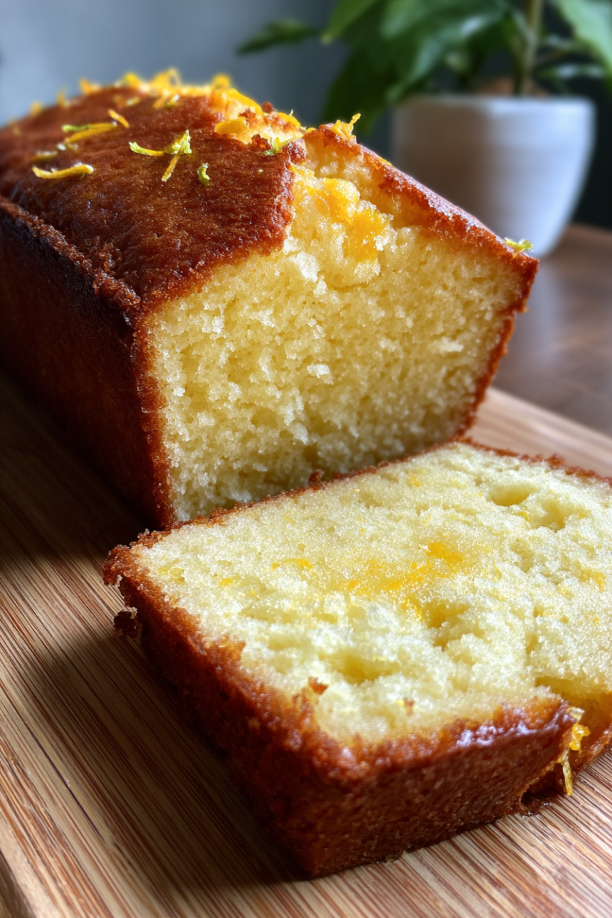 Lemon Cream Cheese Pound Cake