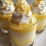 Lemon Mousse Cups