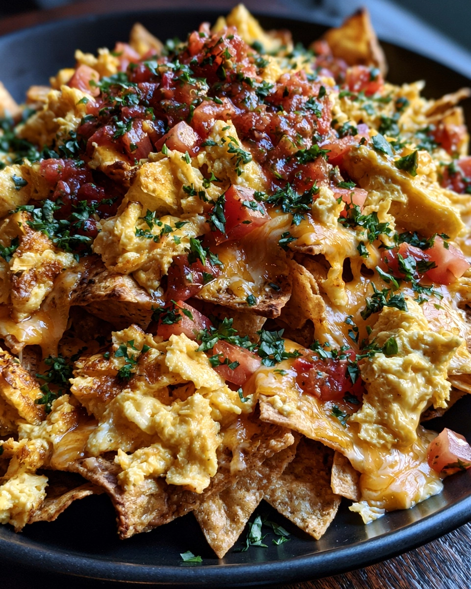 Loaded Breakfast Nachos