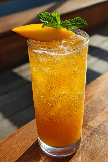 Mango Sunrise Mocktail