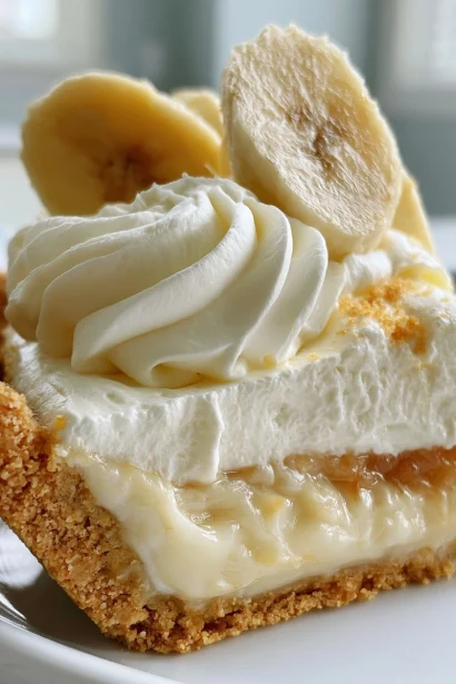 No-Bake Banana Pudding Pie