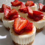 No-Bake Strawberry Cheesecake Cups