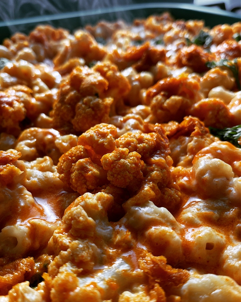 One-Pan Buffalo Cauliflower Mac