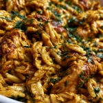 One-Pan Chicken Shawarma Orzo