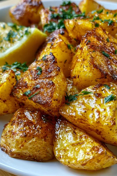 One-Pan Greek Lemon Potatoes