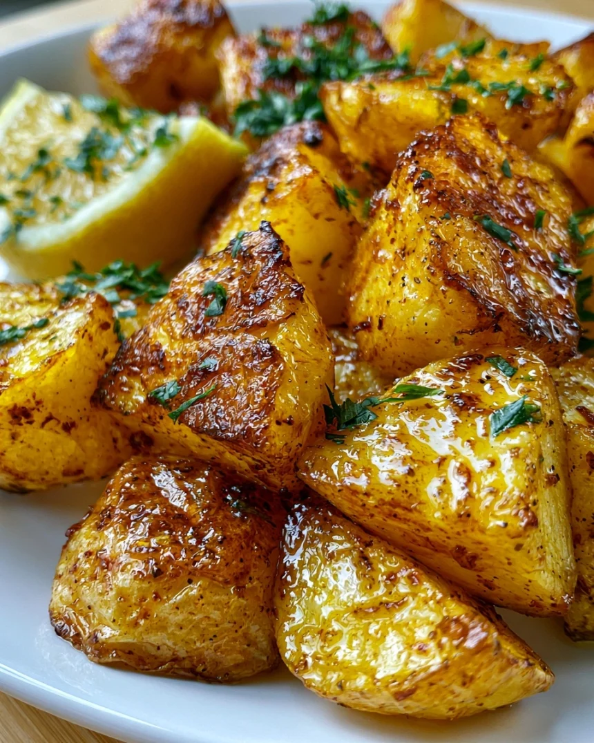 One-Pan Greek Lemon Potatoes