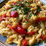 One-Pot Cheesy Fajita Orzo