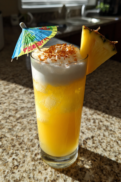 Pineapple Coconut Mocktail