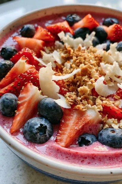 Pink Smoothie Bowl