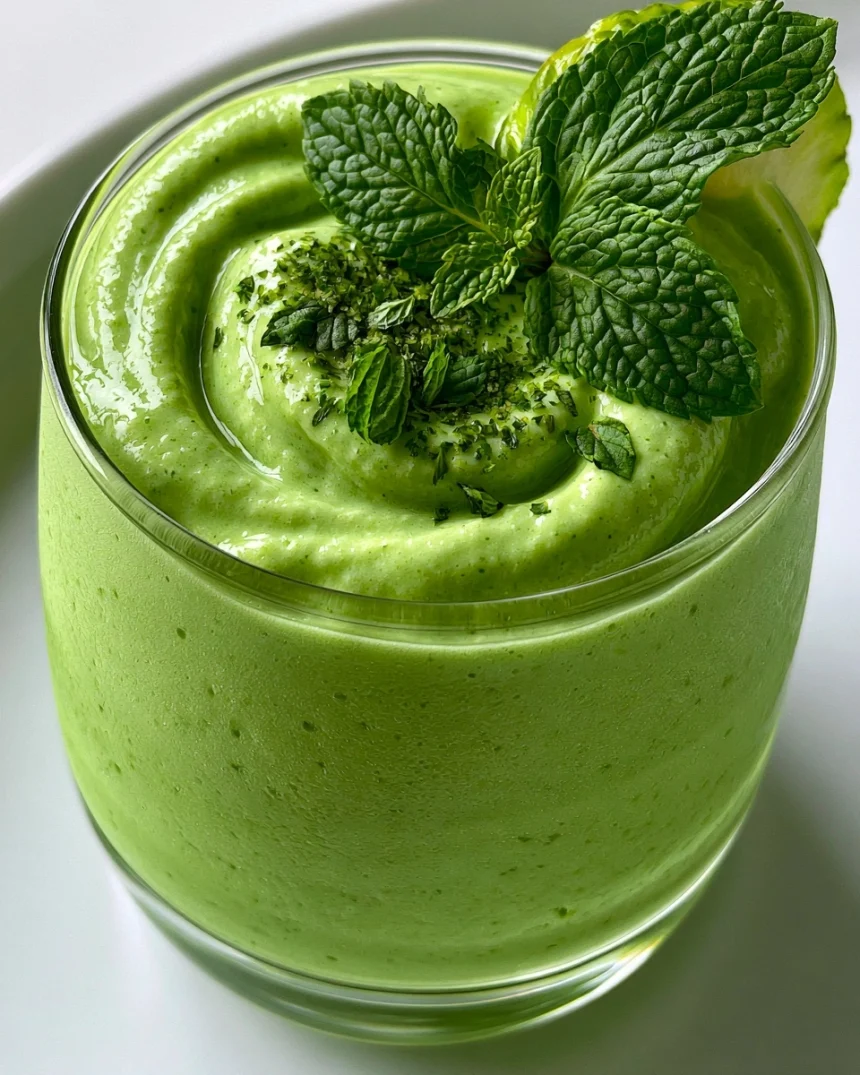 Protein Shamrock Smoothie