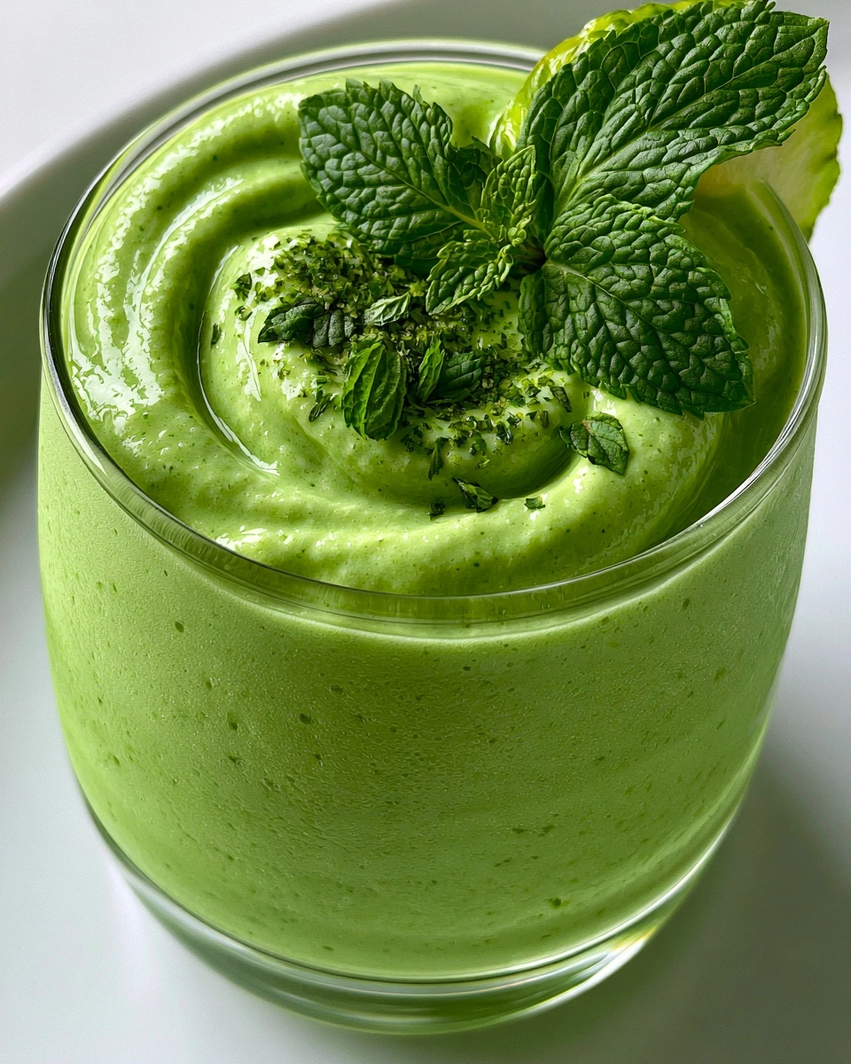 Protein Shamrock Smoothie
