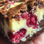Raspberry Cheesecake Brownies