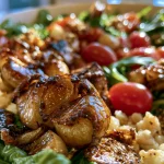 Roasted Garlic Burrito Bowls
