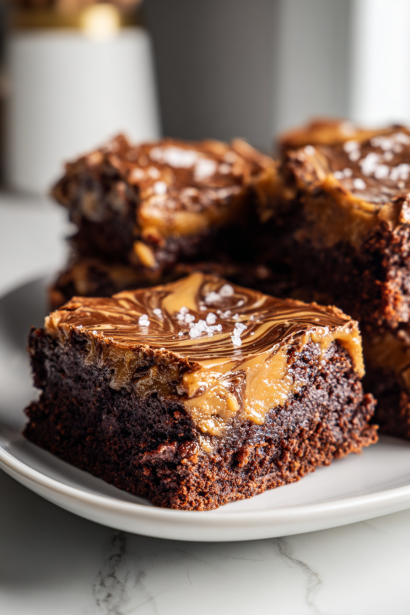 Salted Caramel Brownies