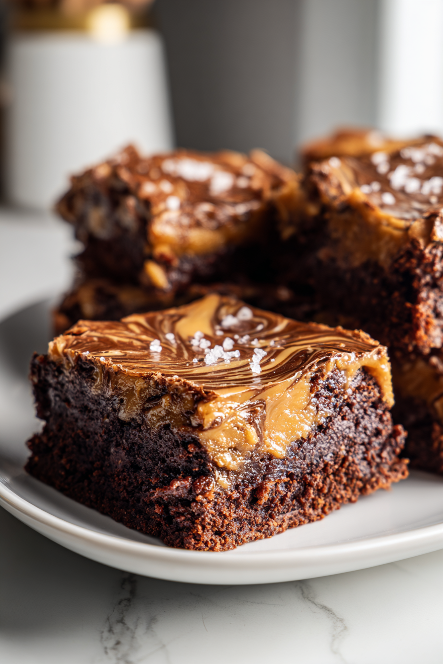 Salted Caramel Brownies