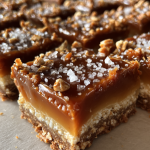 Salted Caramel Pretzel Bars
