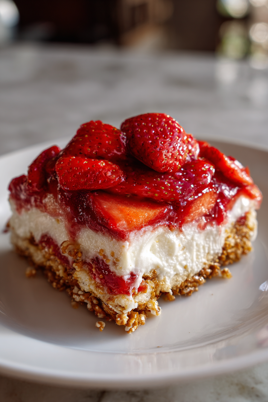 Strawberry Pretzel Dessert