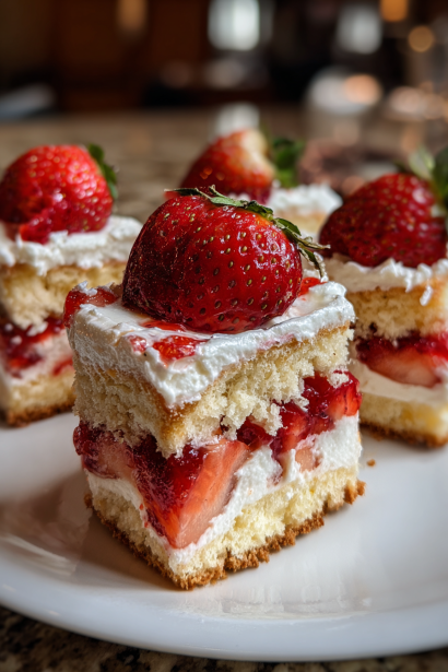 Strawberry Shortcake Cups